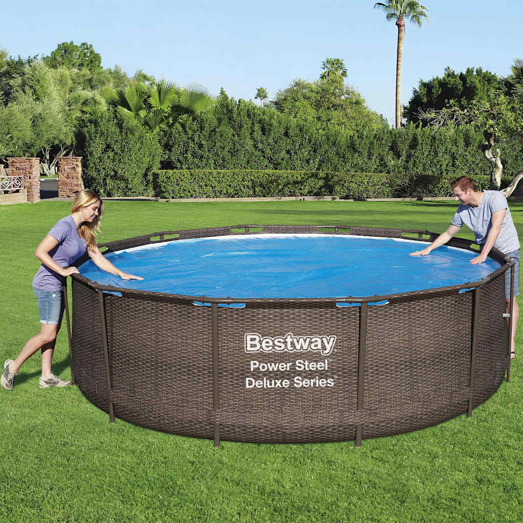 Bestway afdekzeil solar rond 366 cm