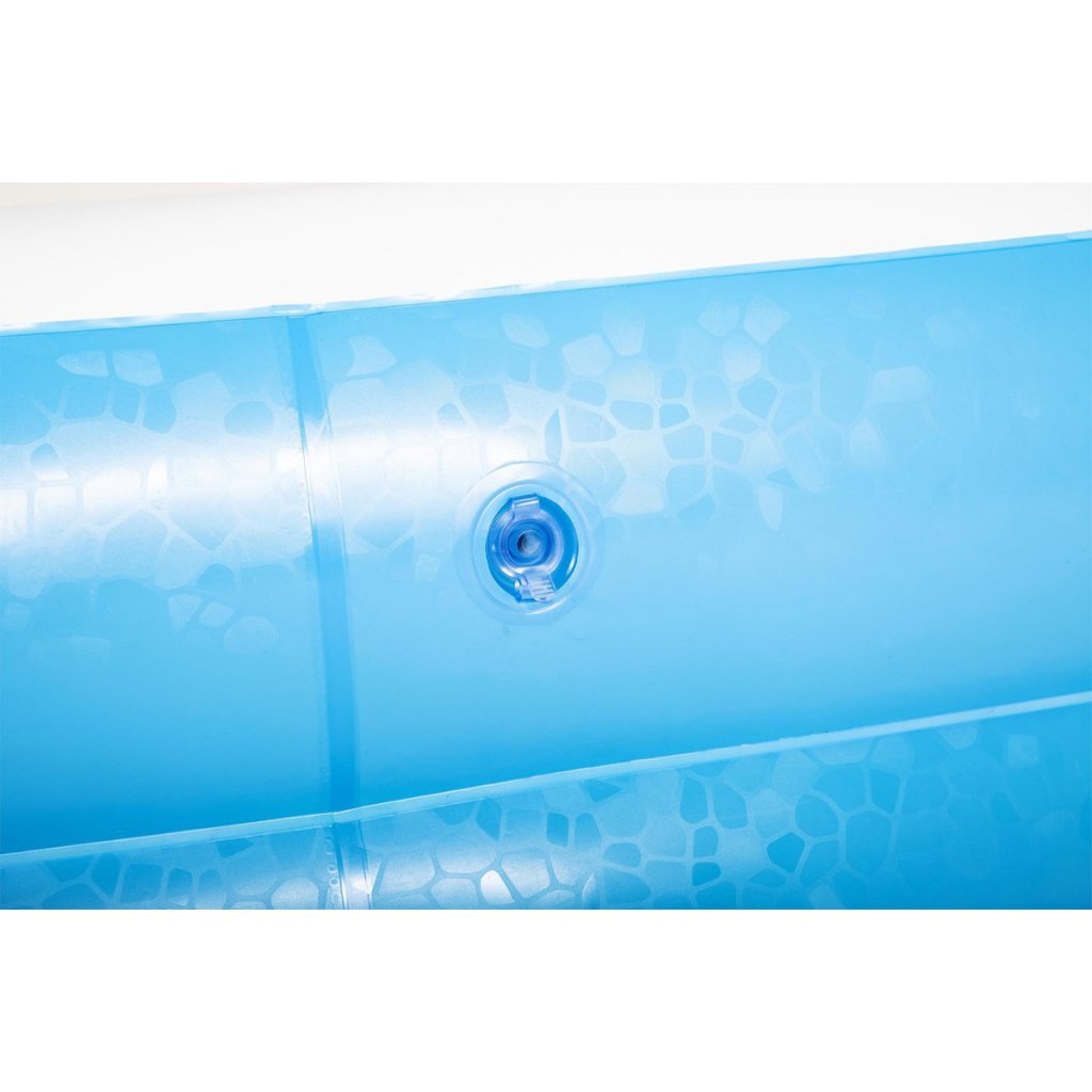 Bestway aufblasbarer Pool 262x175x51 cm blau weiß