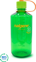 Nalgene - narrow mouth bottle - drinkfles - waterfles - lekvrij - 1000ml - bpa free - sustain - melon ball