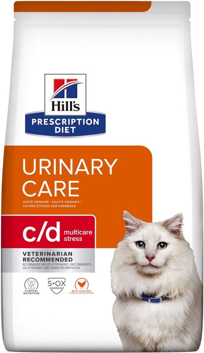 Hill's prescription diet c d - urinary stress - kip - kattenvoer - 1.5 kg