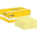 Post-it value pack: ® notes, canary yellow™, 38 x 51 mm, 100 blaadjes blok, 16 blokken + 4 gratis