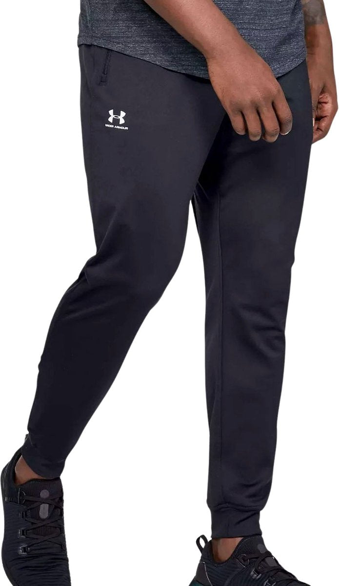 Under armour sportstyle tricot jogger heren sportbroek - zwart xxl