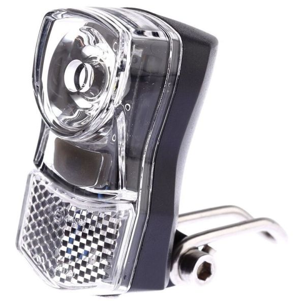 IkziLight koplamp Little 1x1W LED, chroom, met bracket (Werkplaatsverpakking)