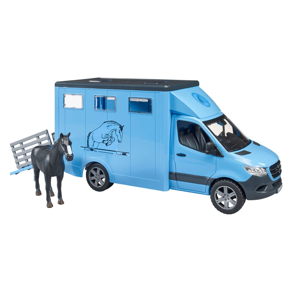 Bruder mercedes benz sprinter diertransport met paard
