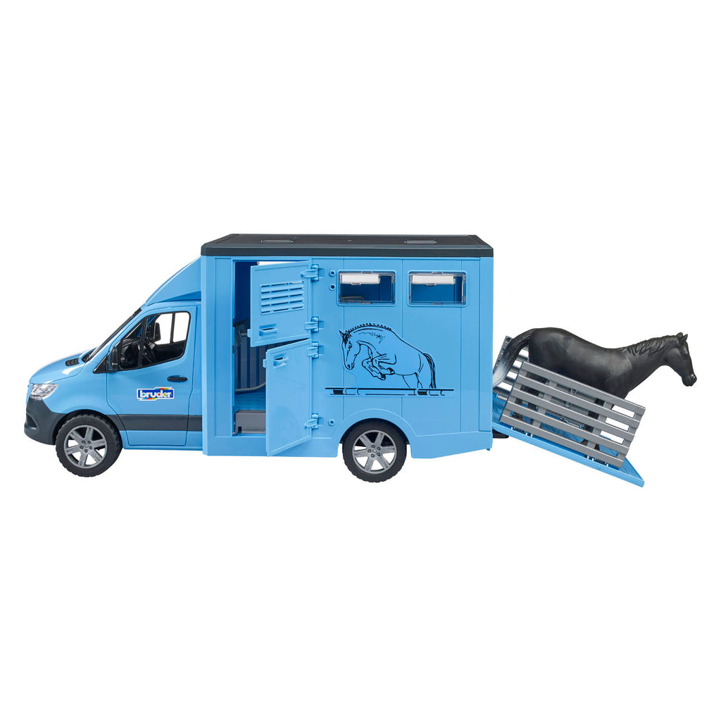 Bruder mercedes benz sprinter diertransport met paard