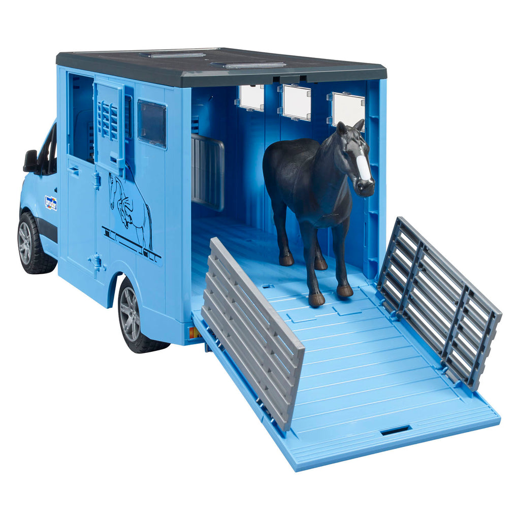 Bruder mercedes benz sprinter diertransport met paard