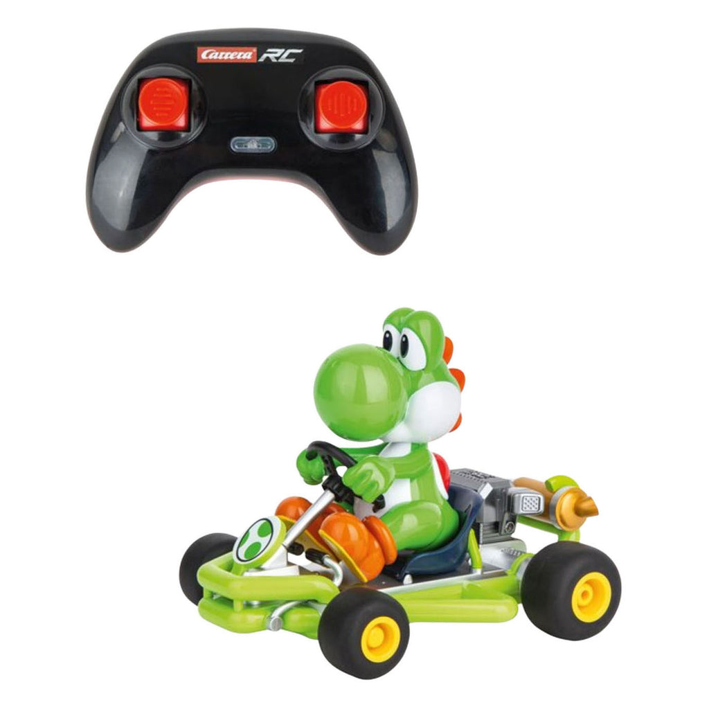Carrera rc mario pipe kart auto racing yoshi - 1:18