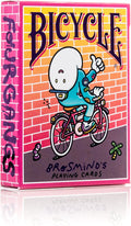 Bicycle brosmind fourgang - premium speelkaarten - ultimates - poker - collectible