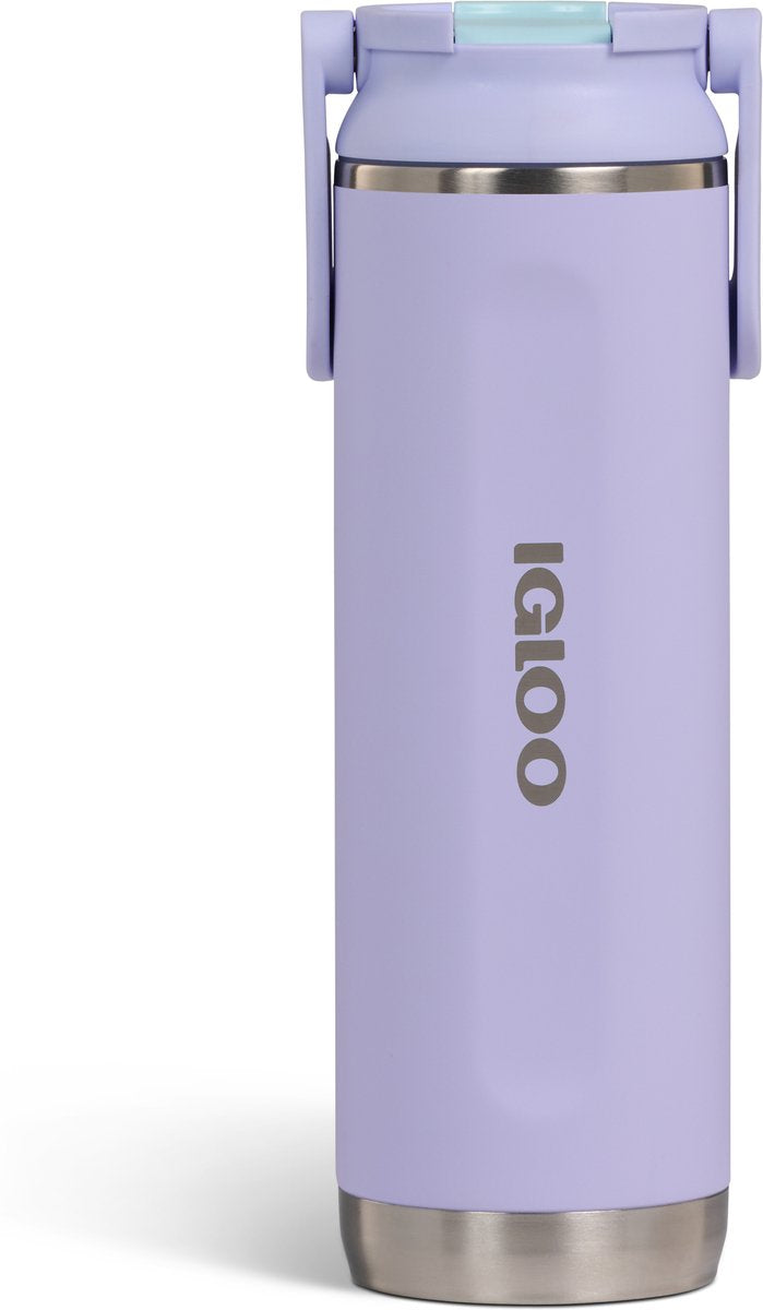 Igloo - sport sipper - drinkfles - lila - 600 ml - thermosfles