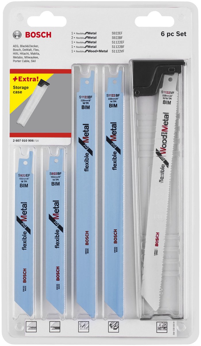 Bosch perziken s set top seller 6szt.
