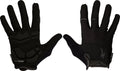Specialized body geometry dual gel full finger gloves