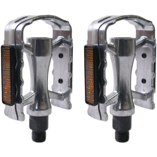 Marwi SP-610 Aluminium-Pedalset - Silber (Werkstattverpackung)