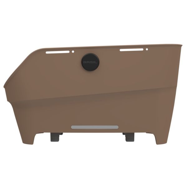 Basil Cento Neo WSL Fahrradkorb für hinten, 46 x 23 x 14 cm - sand