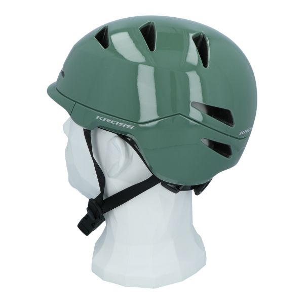 Kross fietshelm city capitalo m (54-58 cm) - groen