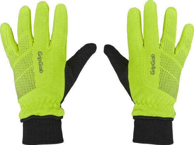 Gripgrab ride hi-vis windproof winter full finger gloves