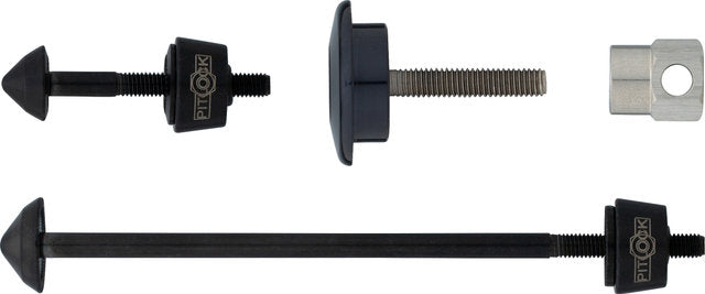 Pitlock security set 01 ga front wheel + seatpost + ahead