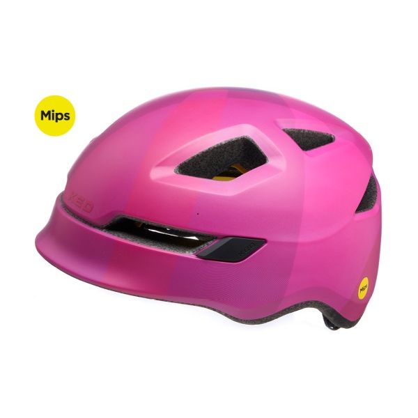 Ked fietshelm pop mips - medium (52-56 cm) - pink