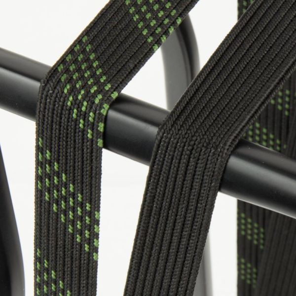 Qibbel Widek Sicherheitsgurt SUV Stahlhaken 54cm schwarz grün