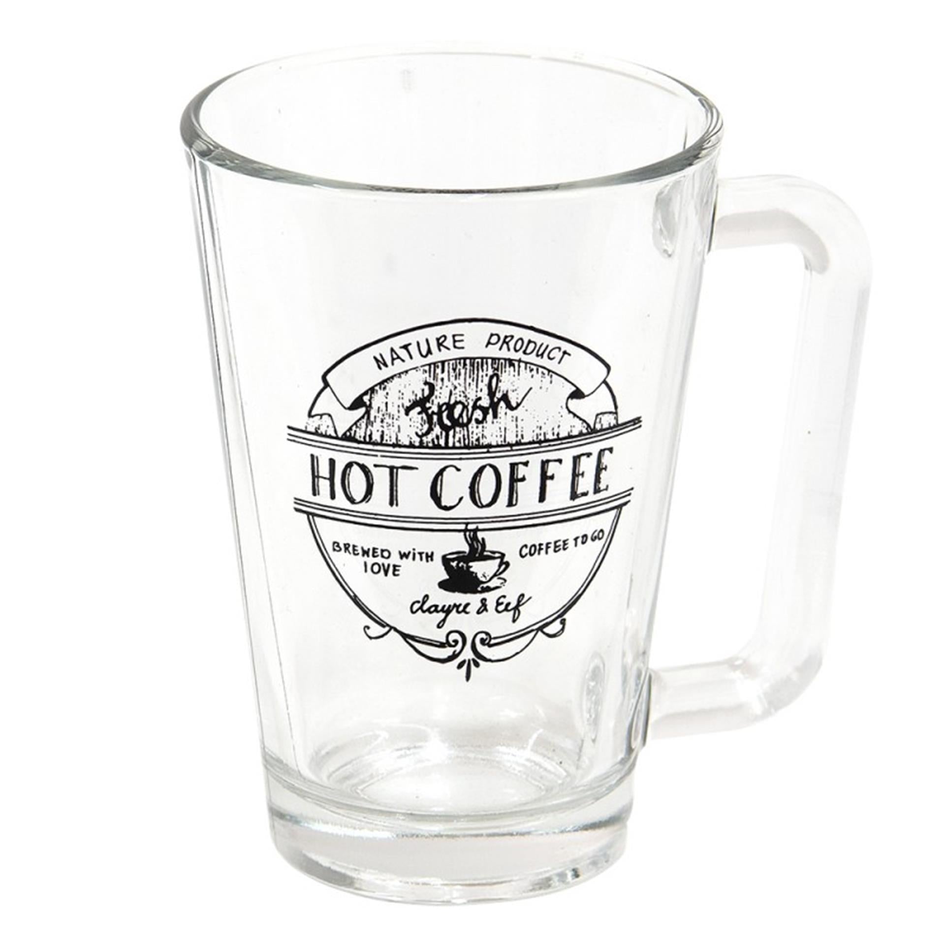 Clayre eef koffie theeglas 250ml