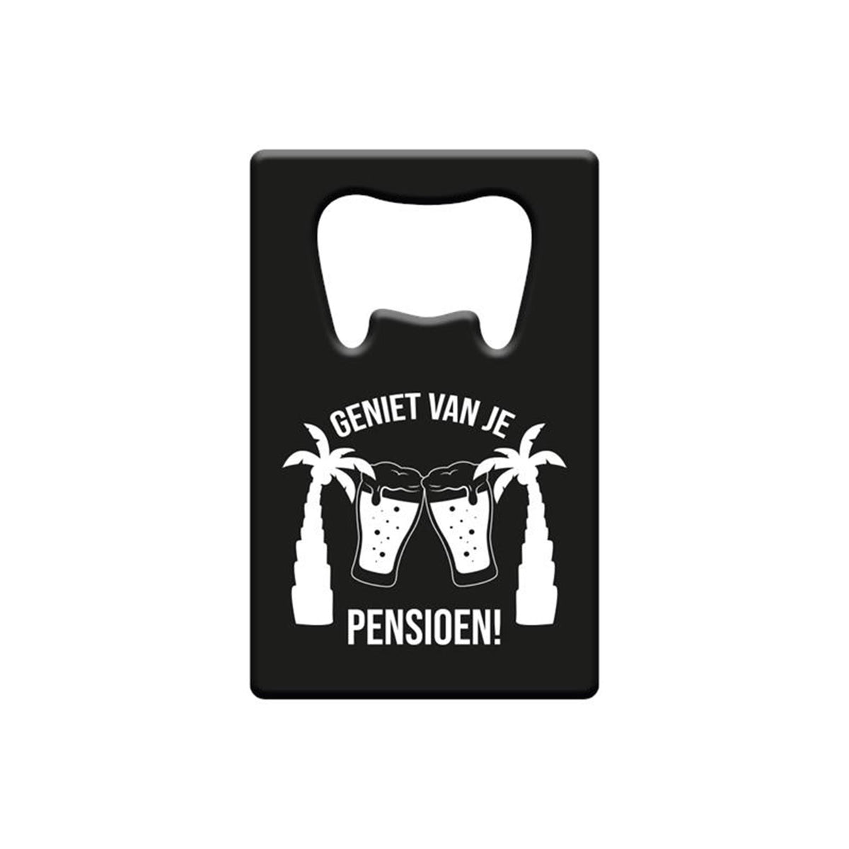 Paperdreams flesopener metaal - pensioen