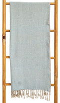 House of nature plaid mansay recycled cotton 150x125cm