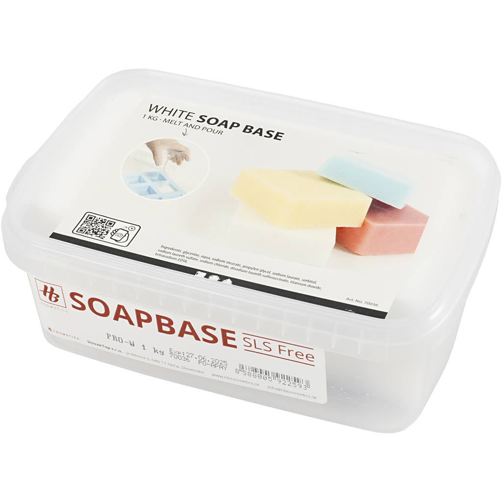 Creativ company http: www.cchobby.nl zeep-basis-wit-1-kg
