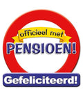 Paperdreams kroonschild verkeersbord -pensioen