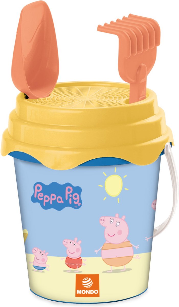 Mondo Eimer-Set Peppa Pig, 6-teilig.