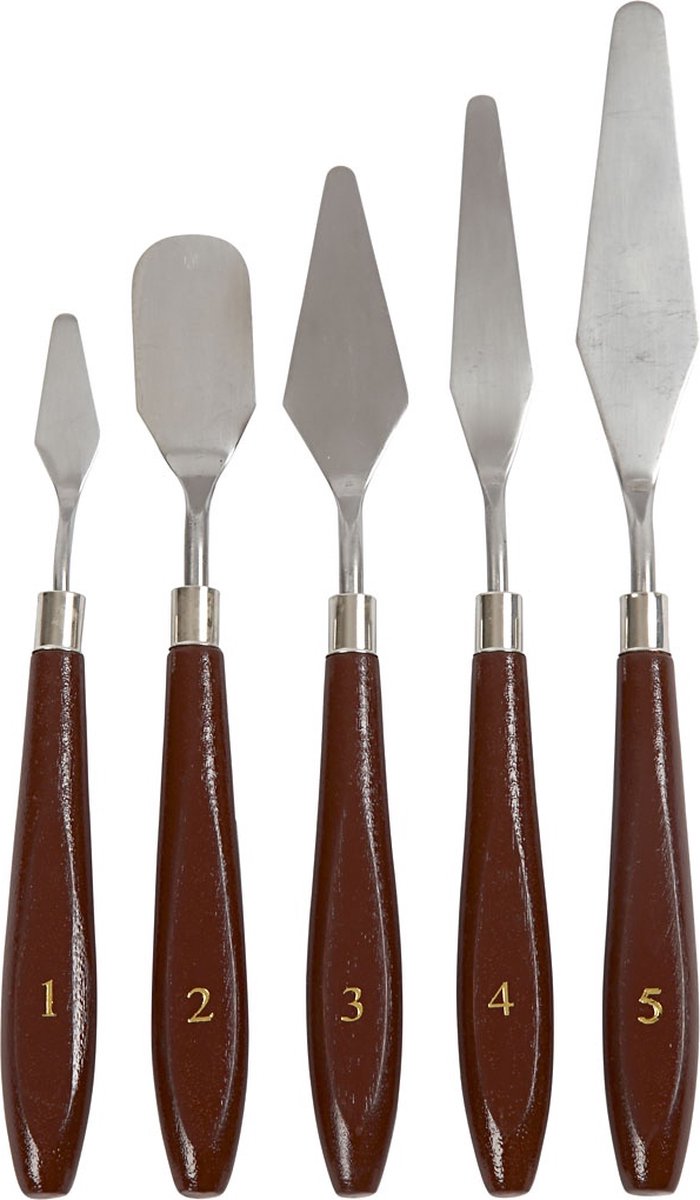 Creativ company paletmessen set, 5 assorti