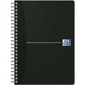 Spiraalschrift oxford smart black original blue 180vel gelijnd zwart