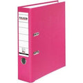 Ordner falken pp-color a4 karton, pp (polypropeen) roze 2-rings 1 stuk