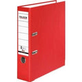 Falken ordner a4 80 mm rood 2 ringen karton recycled
