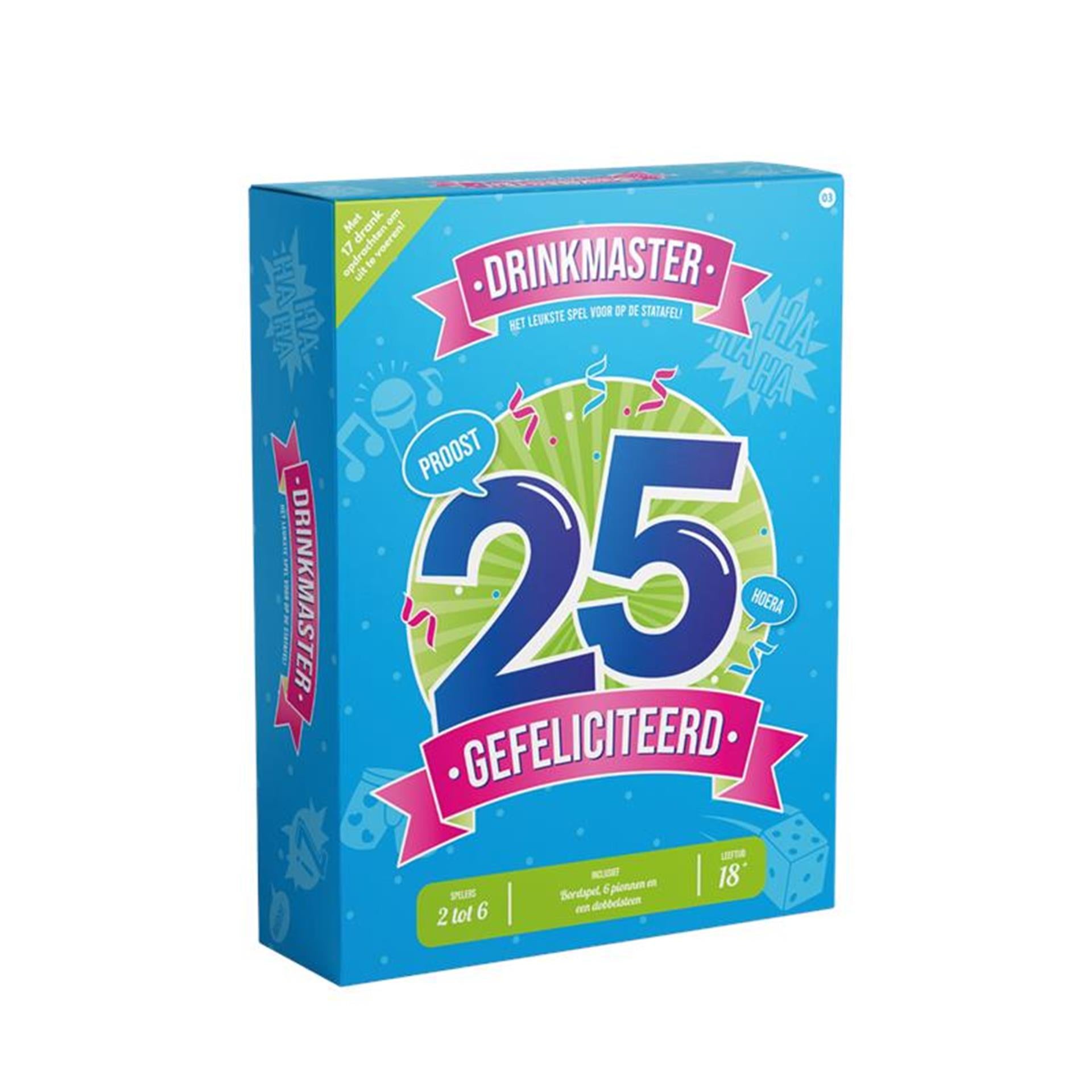 Paperdreams drinkmaster - 25 jaar