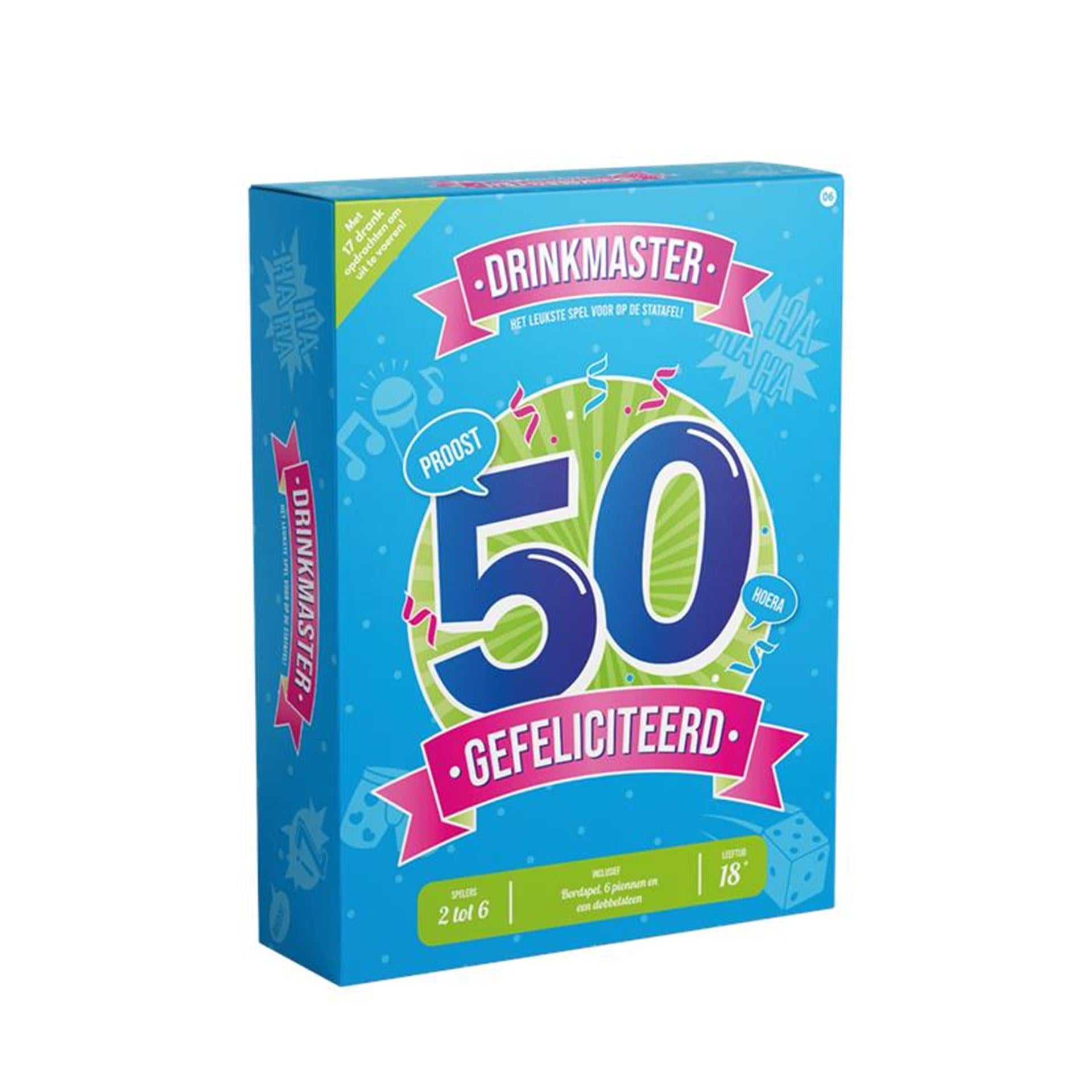 Paperdreams drinkmaster - 50 jaar