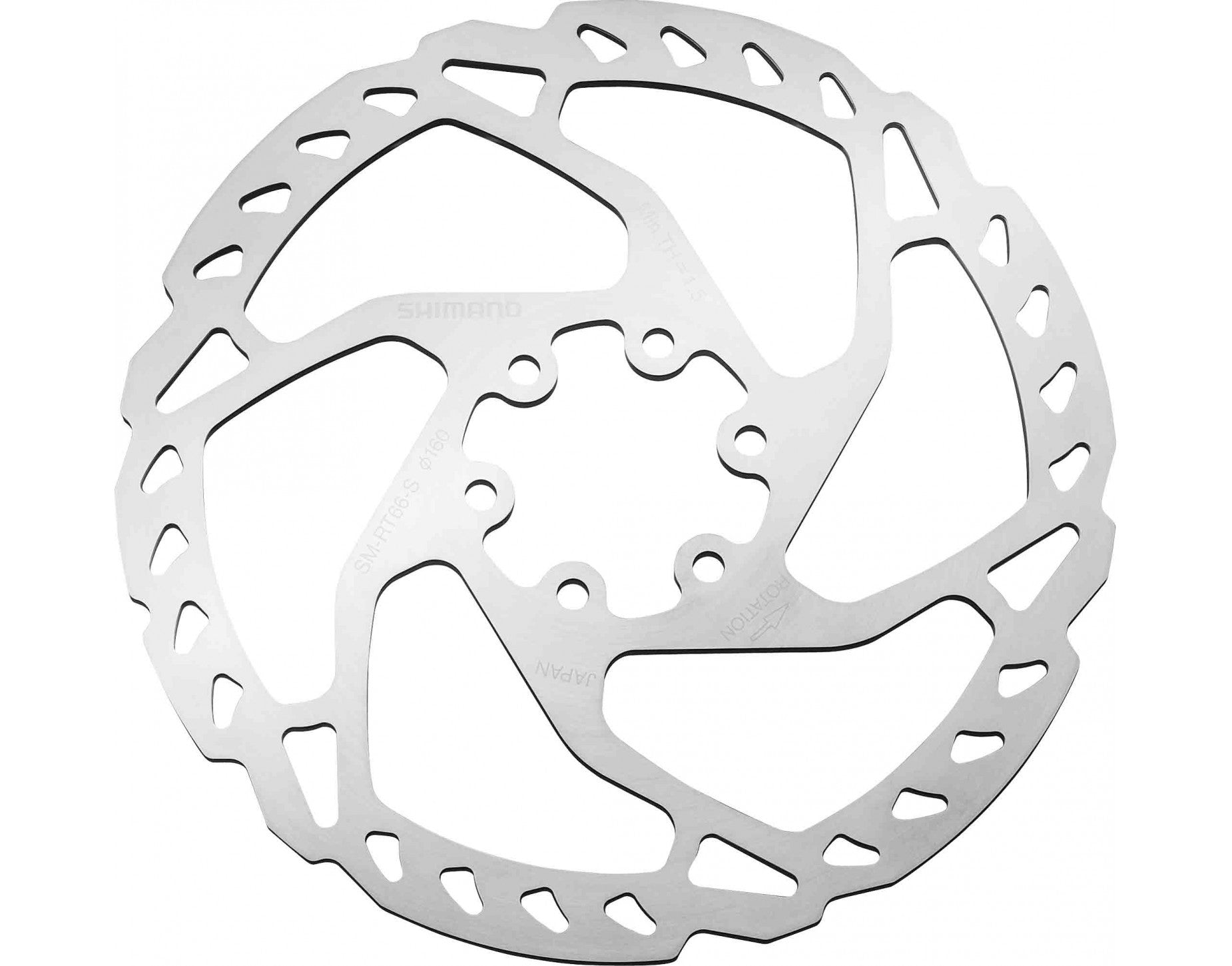 Shimano Bremsscheibe 203 mm 6-Loch SM-RT66