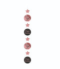 Paperdreams hangslinger roze zwart - 60