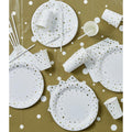 Paperdreams party table set - goud wit
