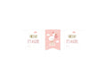 Paperdreams vlag banner - newborn baby girl