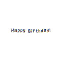 Paperdreams letter banner - happy birthday