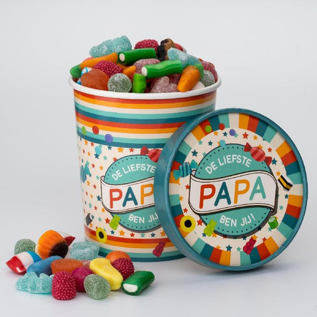 Paperdreams snoepbeker ø12x14cm - papa