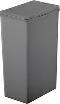 Eko - morandi touch 40 liter - plastic - grijs - prullenbak