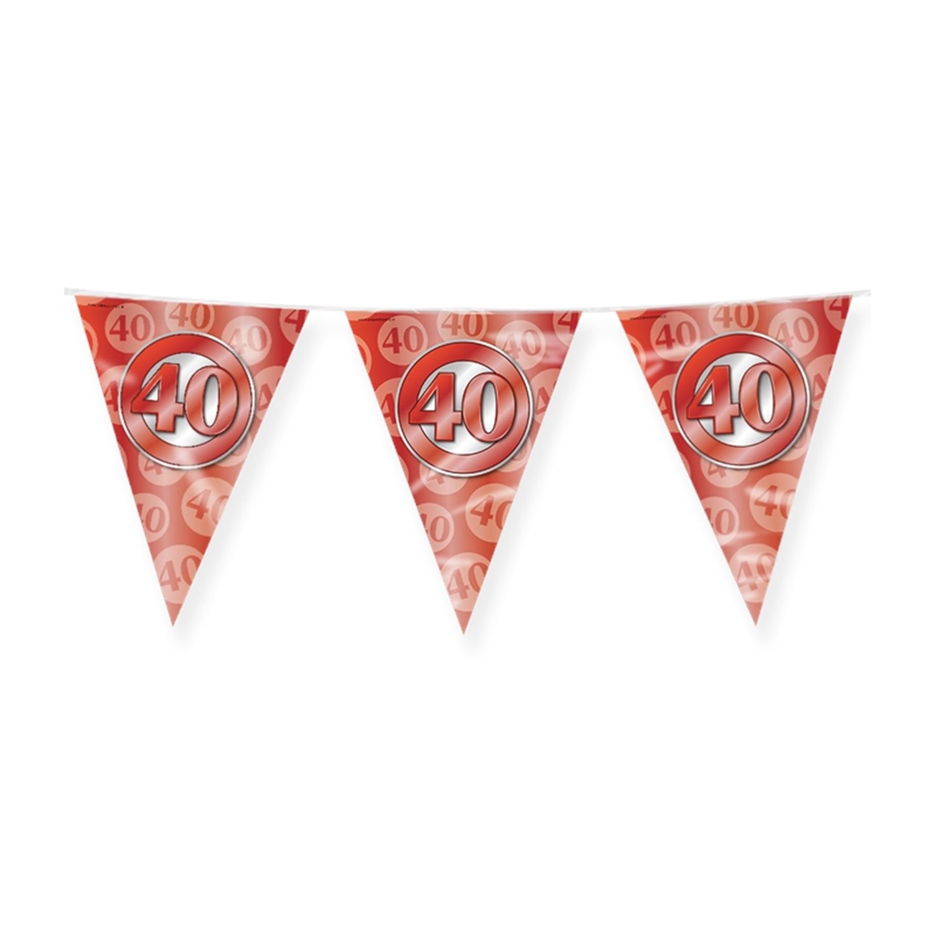 Paperdreams party vlag - 40 jaar getrouwd