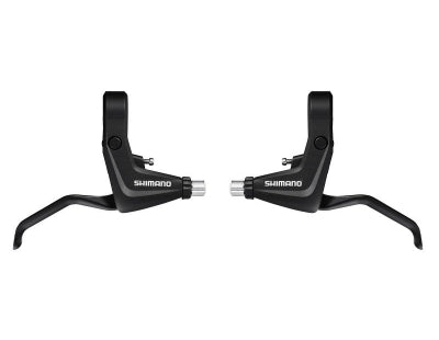 Shimano remgreep alivio bl-t4000 br.lever shim. alivio pair 2-f bl.w.cab.+sle.
