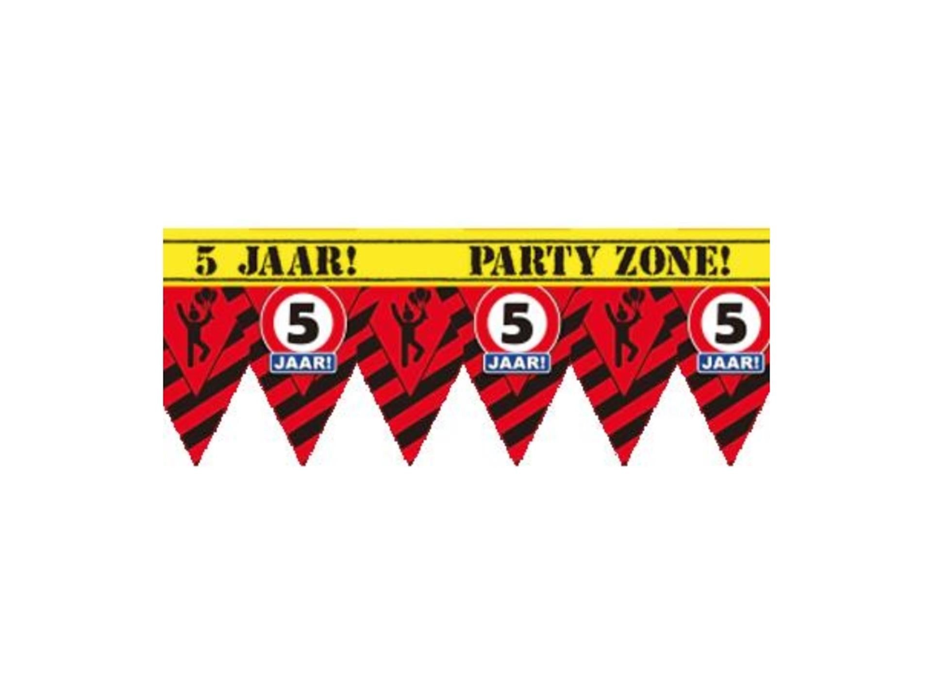 Paperdreams party tape - 5 jaar
