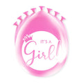 Paperdreams happy party ballon - it's a girl 8 st