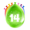 Paperdreams happy party ballon - 14 jaar