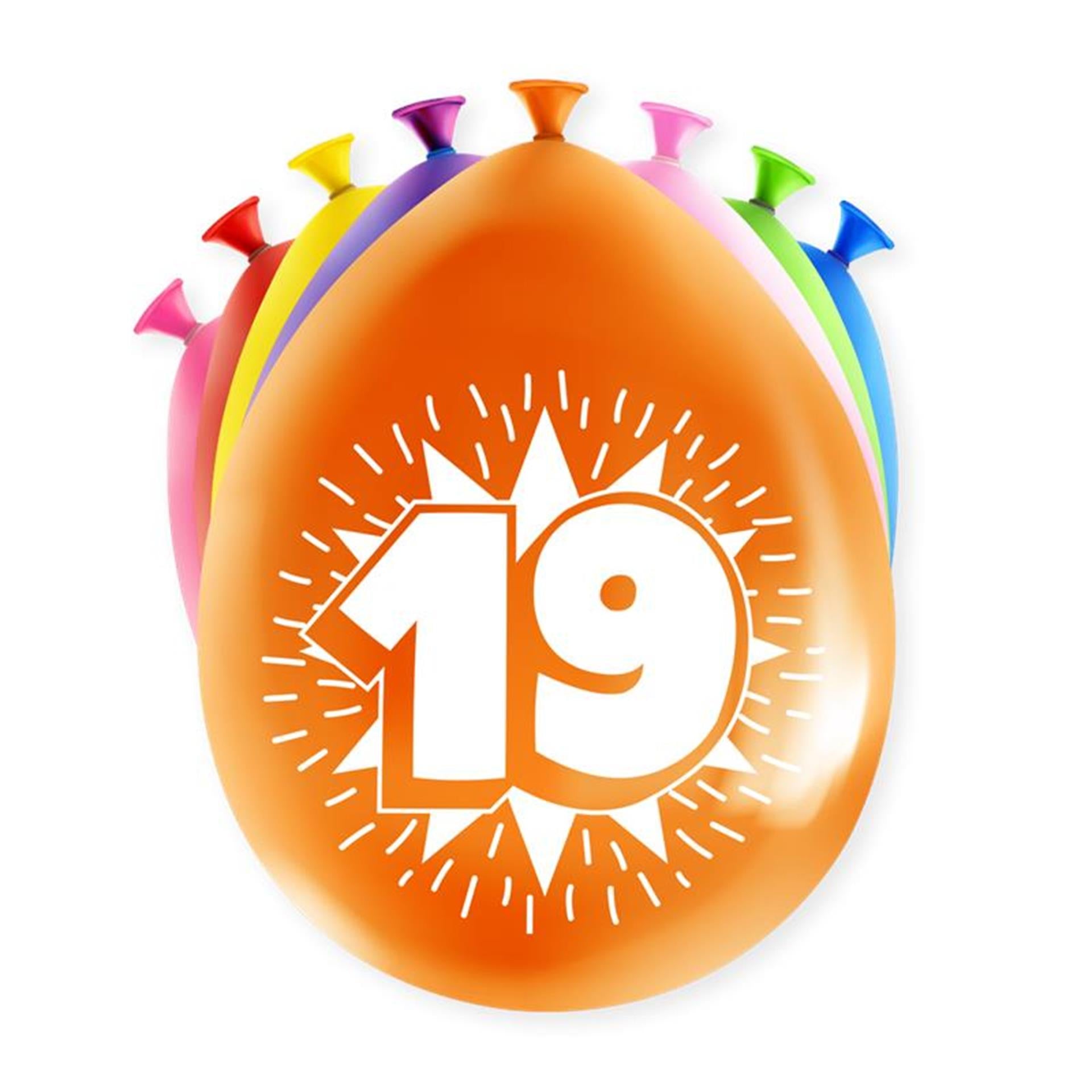 Paperdreams happy party ballon - 19 jaar