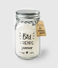 Paperdreams geurkaars in glas - best friends