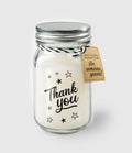 Paperdreams geurkaars in glas - thank you