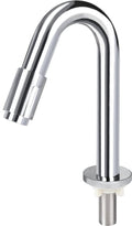 Differnz fonteinkraan gebogen 19cm chroom